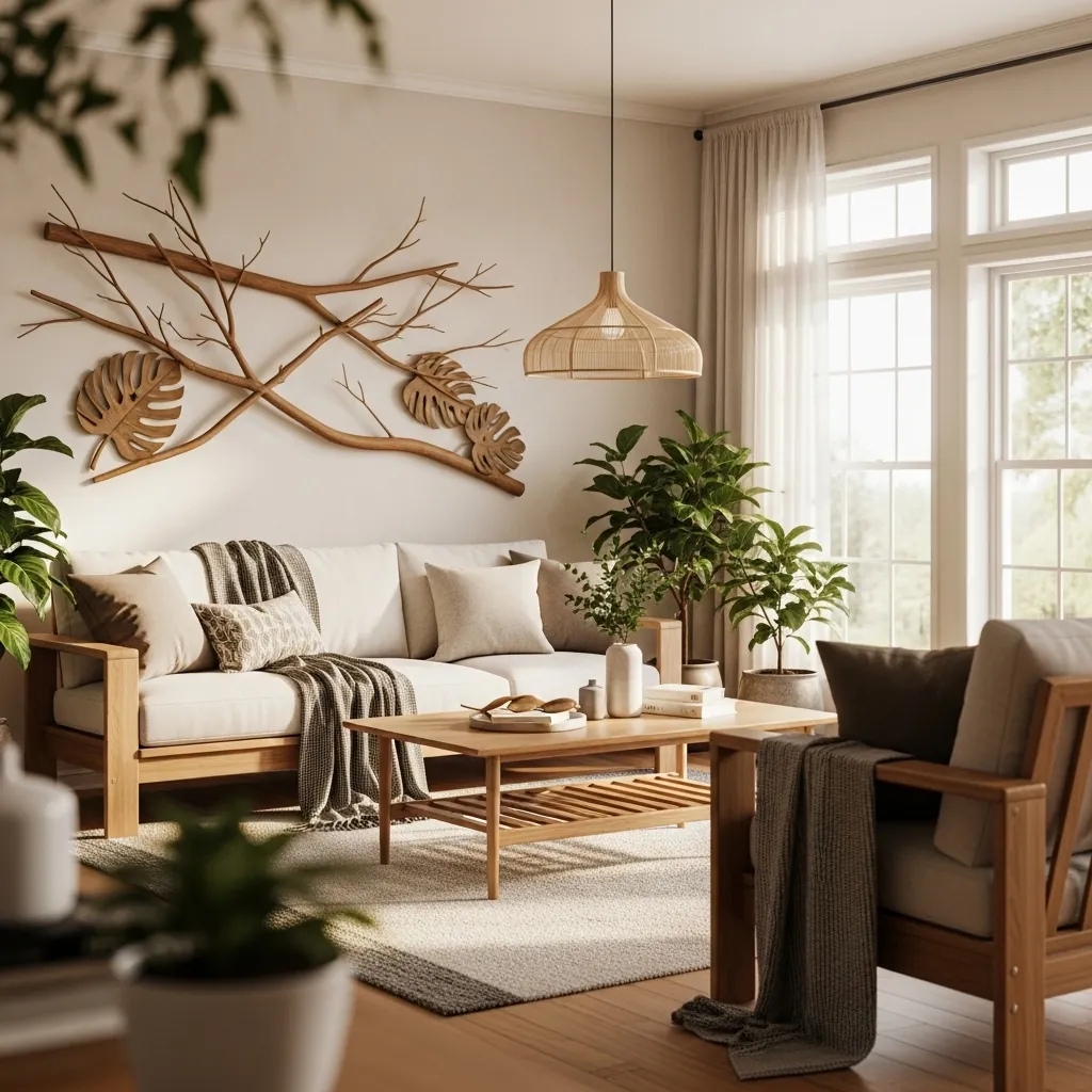 Drewniane inspiracje: udekoruj swój dom naturą