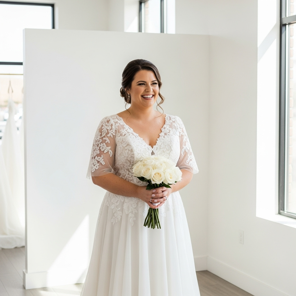 Olśniewająca panna młoda plus size: poradnik stylowy